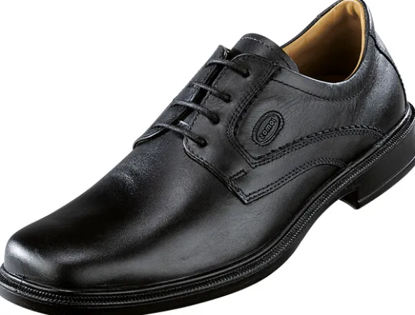 Klassischer Halbschuh in bequemer Karreeform
