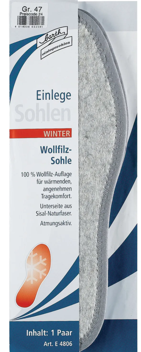 barth Wollfilz-Einlegesohle