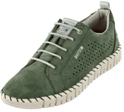Damenschnürschuh mit Perforierungen an der Außenseite und Sohlennaht von Must