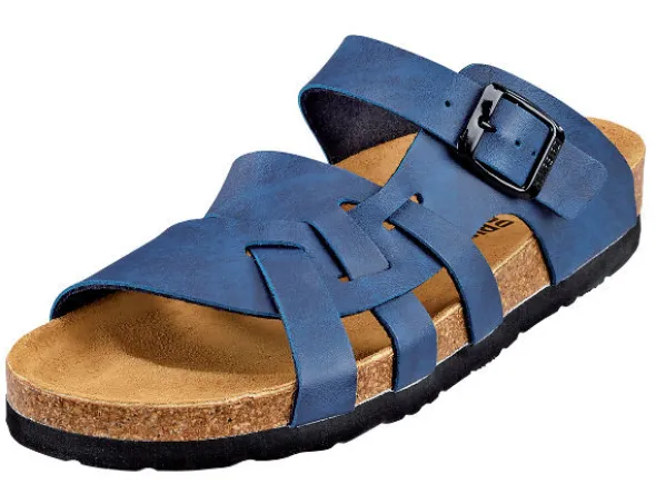 Dezent marmorierte Pantolette von Dr. Brinkmann