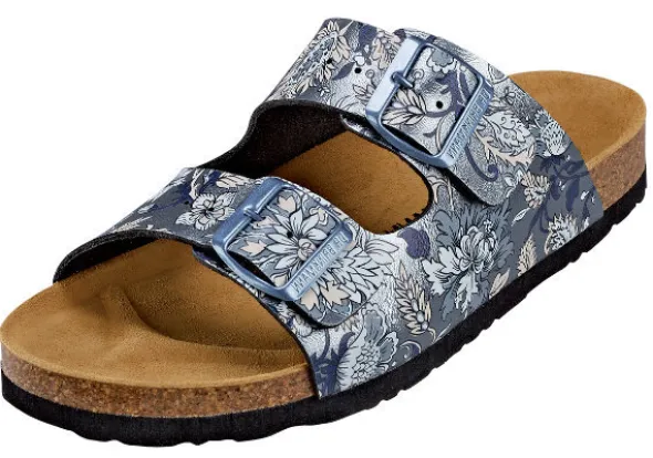 Dr.Brinkmann Pantolette mit floralem Design