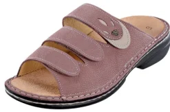 Finn-Comfort Pantolette mit 3 verstellbaren Klettverschlüssen