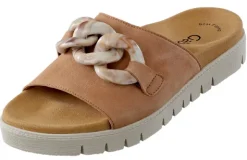 Gabor Pantolette mit breitem und verziertem Ristband