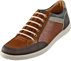 Jomos Schnürhalbschuh in harmonischem Farbmix