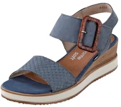 Klassische Sandalette mit Keilabsatz von Remonte