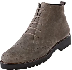 Knöchelhoher Schnürboots mit Reißverschluss an der Innenseite