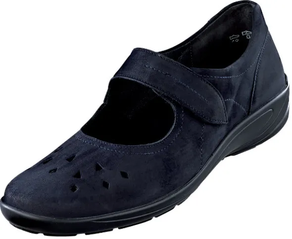 Leichter Spangenslipper in legerer H-Weite