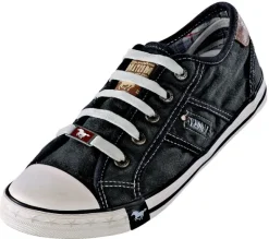 Modischer Denimsneaker in ausdrucksstarken Farben