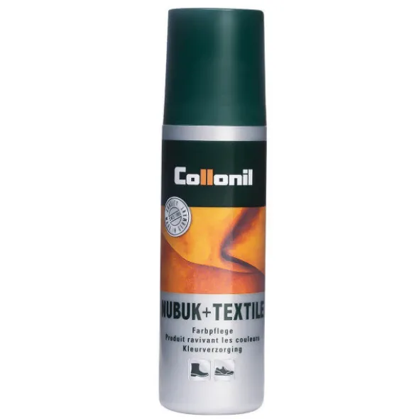 Nubuk + Textile hellbraun