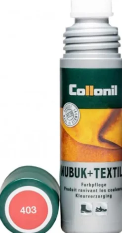 Nubuk + Textile koralle