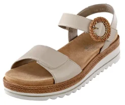 Remonte Sandalette mit Bastverzierung
