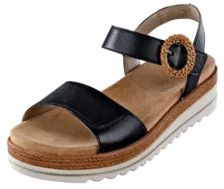 Remonte Sandalette mit Bastverzierung
