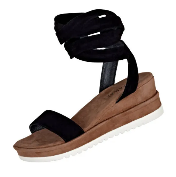 Römersandalette mit Wadenschnürung von Lazamani