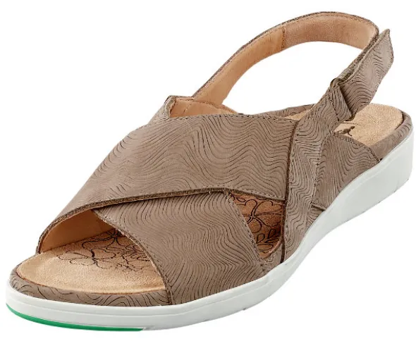 Sandalette mit überkreuzten Riemen von Ganter