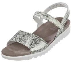Sandalette mit Klettverschluss am Ristriemchen