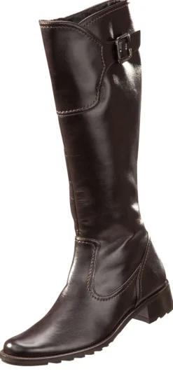 Schaftstiefel mit echtem Lammfellfutter