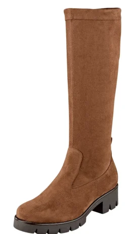 Schlichter Stiefel mit leicht dehnbarem Schaft von Gabor