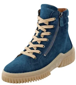 Schnürstiefel mit auffälliger Sohlenstruktur von Gabor