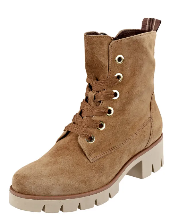 Schnürstiefelette mit Farbband an der Rückseite von Gabor