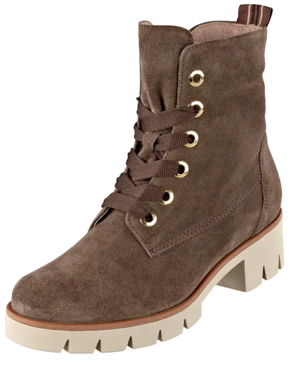 Schnürstiefelette mit Farbband an der Rückseite von Gabor