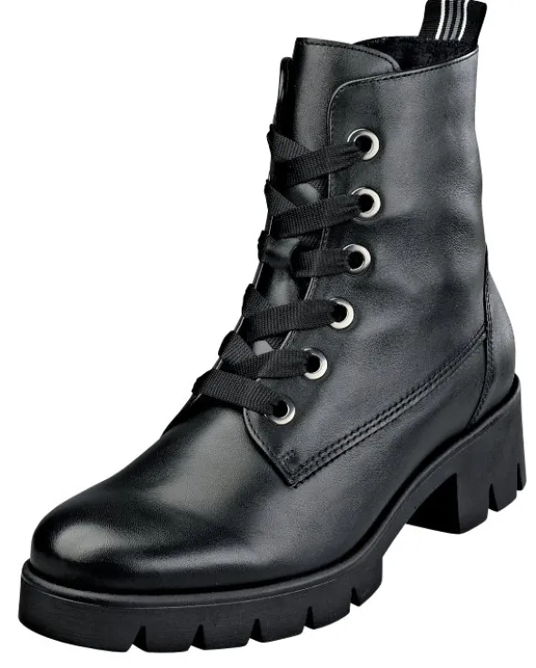 Schnürstiefelette mit Farbband an der Rückseite von Gabor