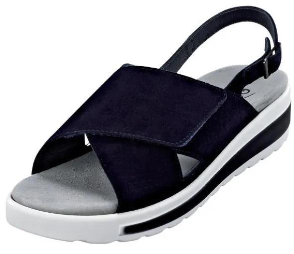 Semler Sandalette mit überkreuzten Bandagen