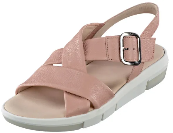 Sommerliche Gabor Sandalette mit überkreuzten Riemchen
