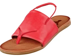 Sommerliche Zehenstegsandalette mit gepolstertem Riemchen an der Ferse von 2GO