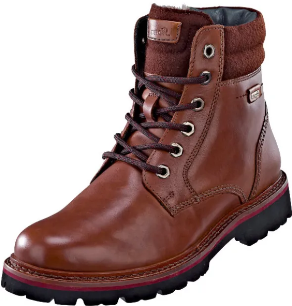 Warmgefütterter Sioux Schnürstiefel