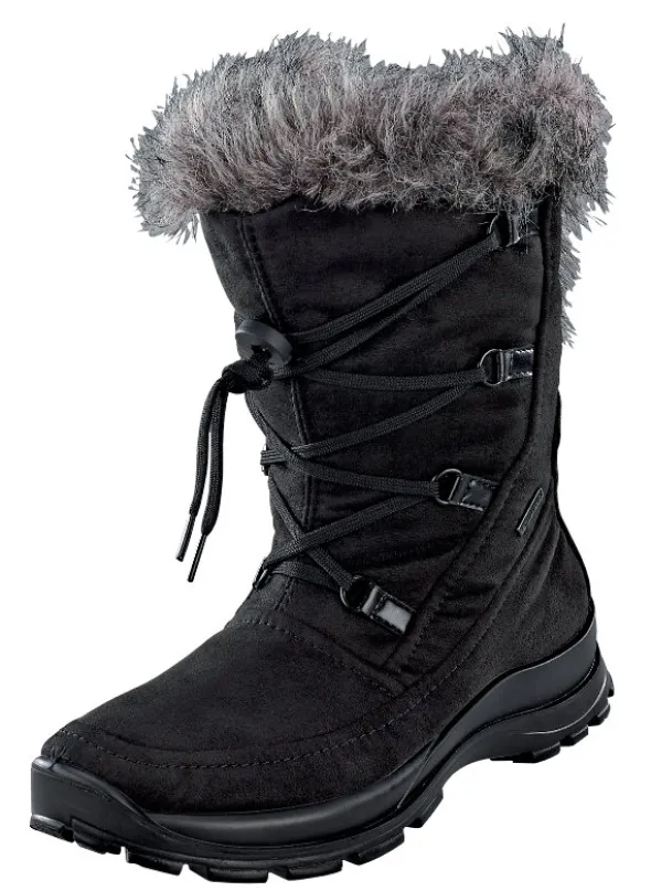 Westland Moonboots mit Pelzkragen zum Umschlagen