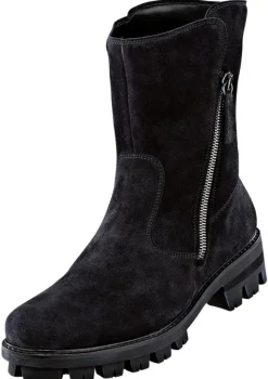 Winterstiefel mit extrem dicker Stollenprofillaufsohle